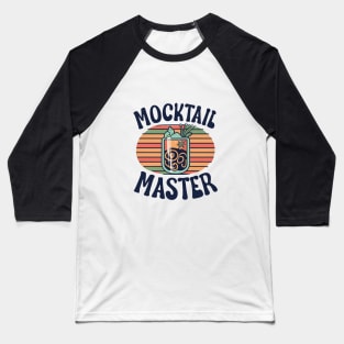 Mocktail Bar Bartender Recipes Mocktail Master Baseball T-Shirt